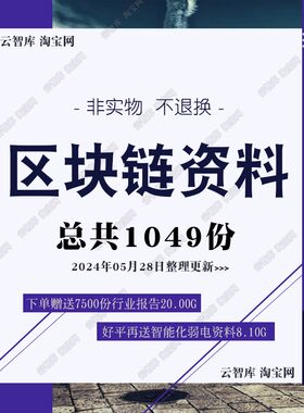 区块链解决方案文档白皮行业区块链报告产业发展规划方案设计素材