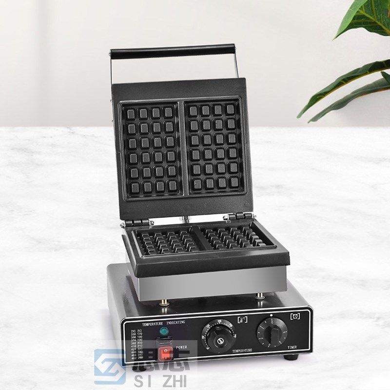 方形华夫炉二片华夫饼机双头华夫炉 奶茶店松饼机 咖啡店烤饼机,清洗/食品/商业设备,华夫炉/华夫机,淘宝优惠券,粉丝福利购,淘宝优惠卷