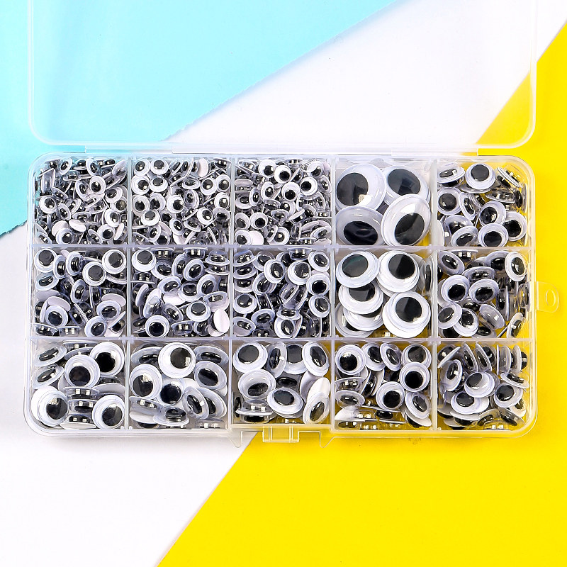 活动眼睛手工眼睛贴纸幼儿园小动物眼珠贴儿童diy美工区域材料,玩具/童车/益智/积木/模型,手工制作工具/彩纸/配件,淘宝优惠券,粉丝福利购,淘宝优惠卷