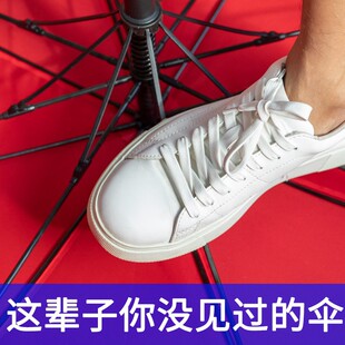 雨伞结实耐用抗风大号加固加厚长柄伞定制logo大伞三人暴雨专用伞