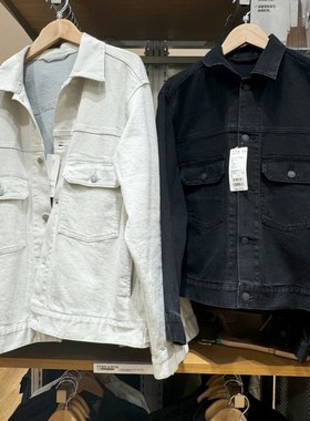 男装/女装牛仔茄克水洗复古宽松夹克短外套R459587/464025/470047