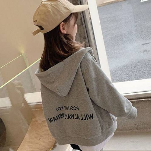 女童外套宝宝秋装开衫厚棉T童装2023新款洋派春秋款儿童运动时髦