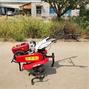 果园山地手扶式微耕机 柴油手扶除草耕地微耕机 蔬菜大棚旋耕机