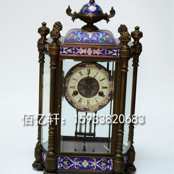 钟表纯铜机械古典欧式座钟发条上弦创意家居摆钟样板间壁炉条案钟,家居饰品,座钟,淘宝优惠券,粉丝福利购,淘宝优惠卷