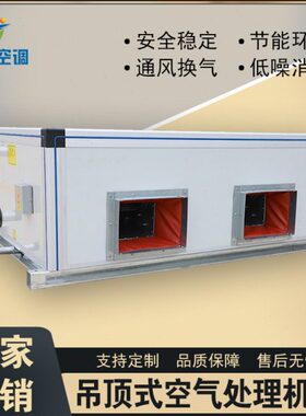 处理新风中央空调空气能组合式组机箱车间大风量水冷商用吊顶空调