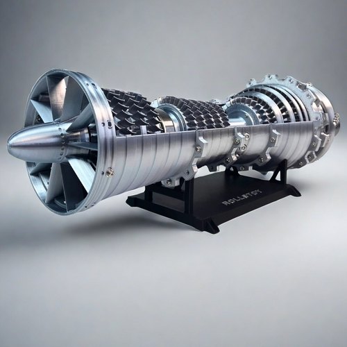 新款涡喷涡扇发动机航发拼装模型3D打印立体拼图战斗歼击飞机引擎