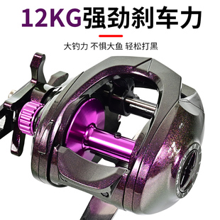 宽体海钓水滴轮近海船钓慢摇鱼线轮防海水锚鱼远投铁板大容量线轮