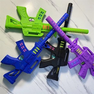 宝宝玩具枪2岁3儿童5炫酷音乐枪男孩电动枪音效灯光小孩电子枪
