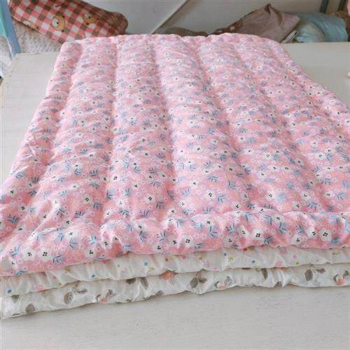 定做纯棉花婴儿褥子抱被幼儿园被子三件套儿童棉花宿舍垫被褥垫子,床上用品,棉花被,淘宝优惠券,粉丝福利购,淘宝优惠卷