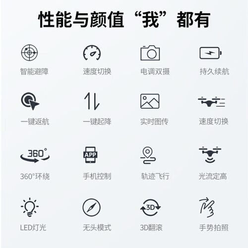 诺巴曼无人机儿童遥控飞机专业高清航拍成人版玩具男孩飞行器生日