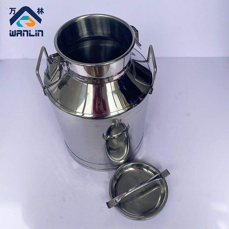 不锈钢304材质运输周转桶防虫杂粮米桶茶叶桶牛奶桶发酵桶保鲜
