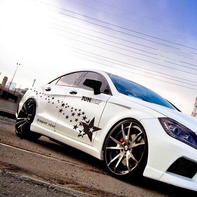 X-186星星车贴 星空车身改装车贴 车身汽车全车拉花 遮盖刮痕贴纸