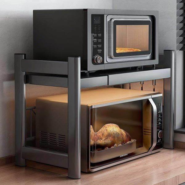 厨房微波炉架子置物架多功能家用桌面烤箱支架台面电饭煲收纳架子,厨房/烹饪用具,微波炉置物架,淘宝优惠券,粉丝福利购,淘宝优惠卷