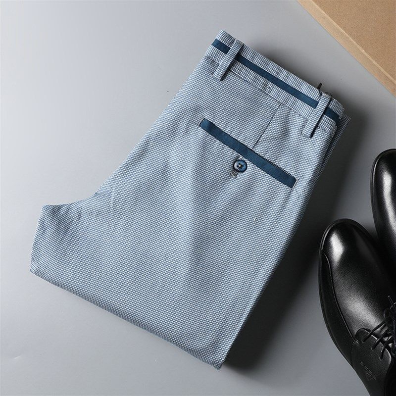 柜子出品春夏薄款休闲裤男长裤工装上班通勤基础款商务休闲男裤子,男装,休闲裤,淘宝优惠券,粉丝福利购,淘宝优惠卷