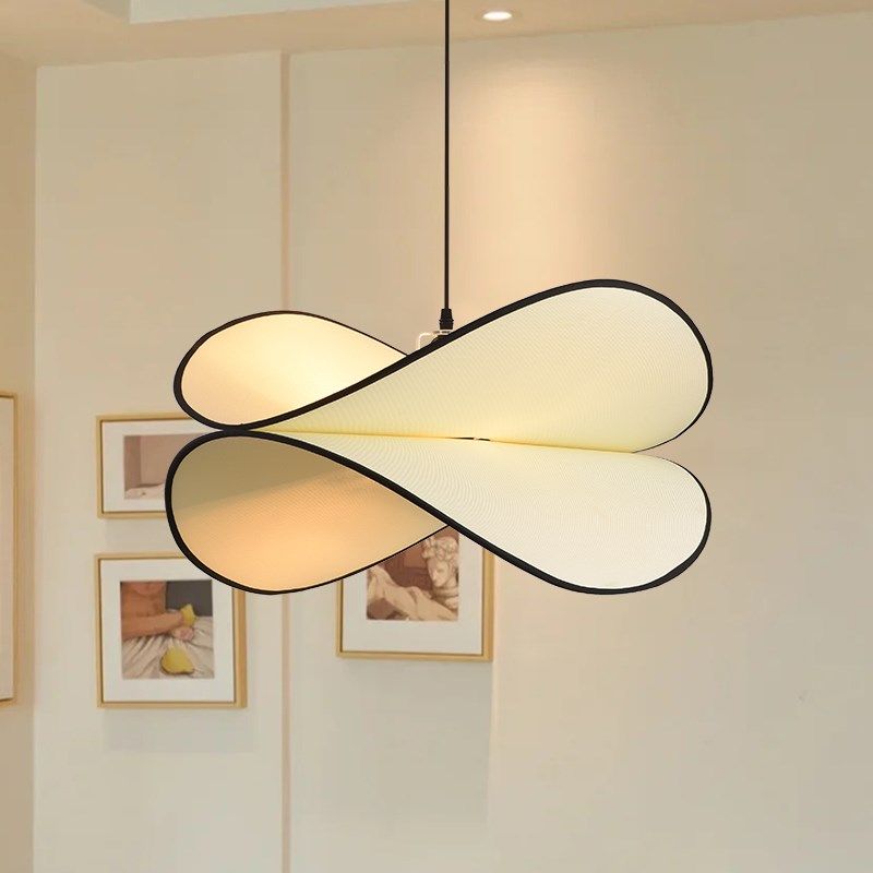 中古侘寂风卧室薯片吊灯南洋复古餐厅书房轻法式奶油风客厅布艺灯,家装灯饰光源,餐厅吊灯,淘宝优惠券,粉丝福利购,淘宝优惠卷