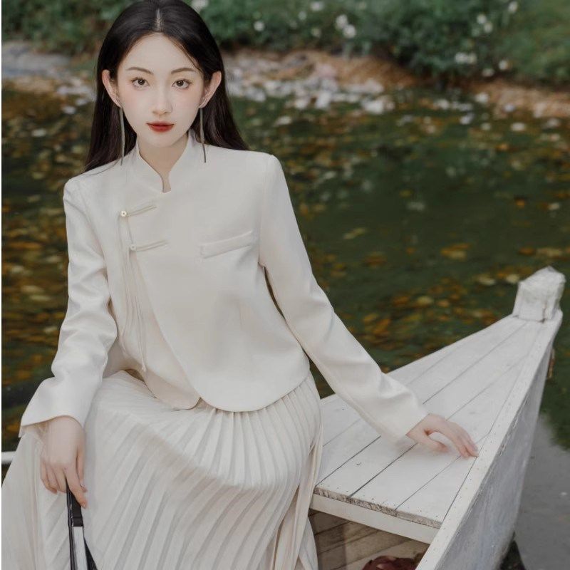 唐装中国风女装秋季中式上衣女民上衣