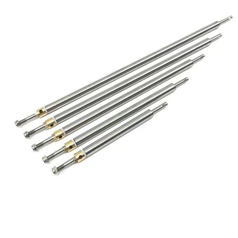 拉网船打窝船专业船轴配件 模型船4mm不锈钢传动轴 船模轴系总成