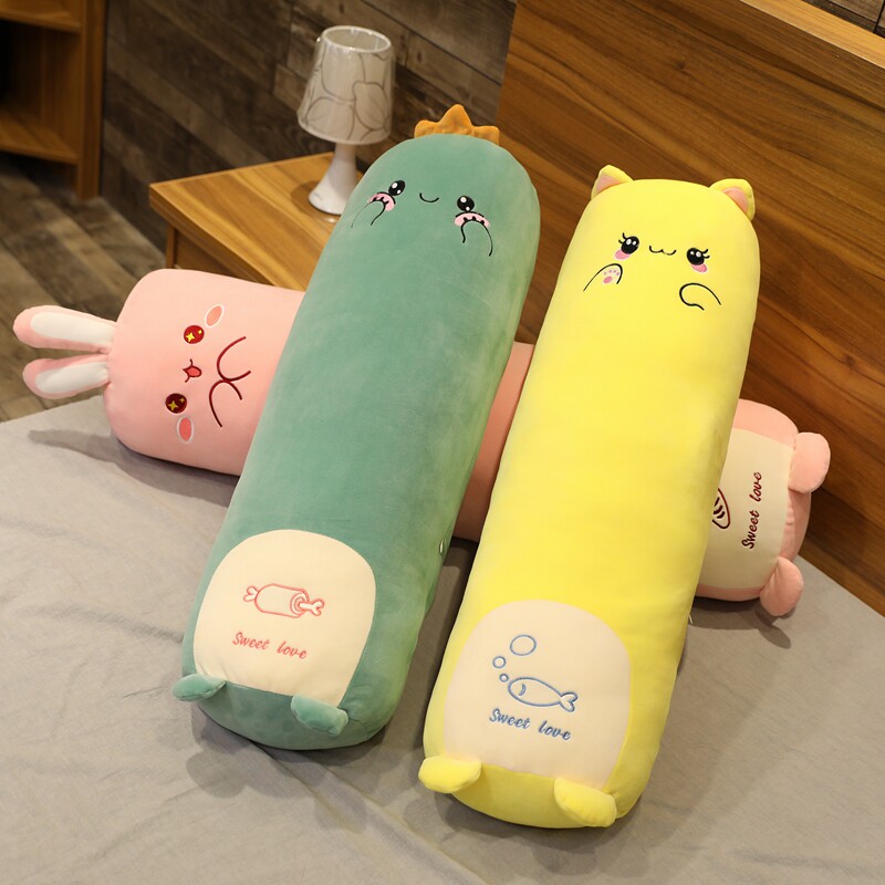 娃娃超软女生睡觉可拆洗夹腿抱床上毛绒玩具玩偶男生长条抱枕公仔