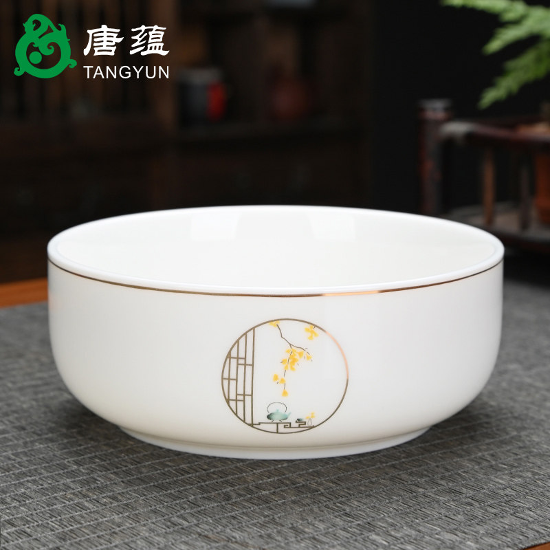 羊脂玉高端茶洗笔洗水盂洗茶杯碗白瓷家用大号中式洗茶具盆茶渣缸,餐饮具,茶道/零配,淘宝优惠券,粉丝福利购,淘宝优惠卷