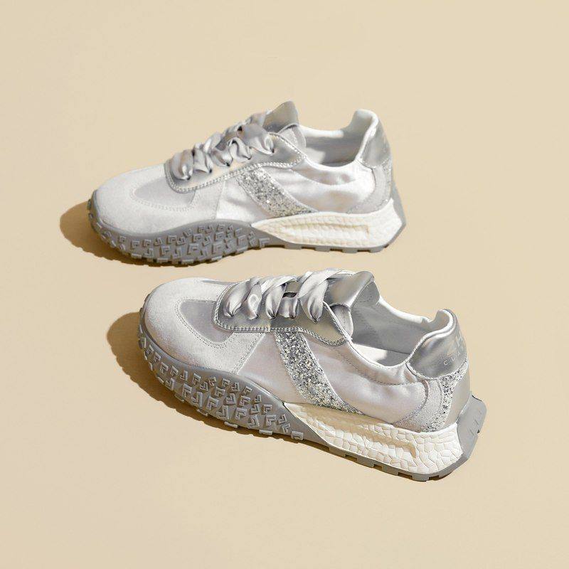 韩版外贸德训鞋女款2025年新款夏季透气百搭阿甘鞋厚底运动休闲鞋,女鞋,帆布鞋,淘宝优惠券,粉丝福利购,淘宝优惠卷