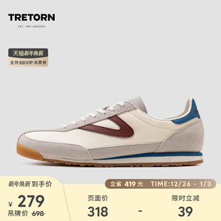 男女休闲阿甘鞋 TRETORN SlICE复古情侣德训鞋 RAWLINS 25秋冬新款