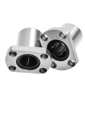 MI思米LHFCWF8 10 12 16 20 25 30 35 N40 50切边法兰直线轴承钢