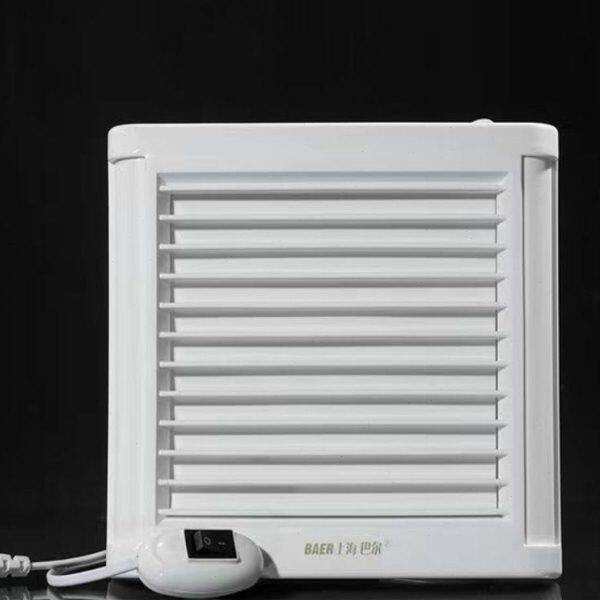 百叶浴室排气扇卫生间自动关闭静音6寸通风扇墙壁排气4寸窗式7寸