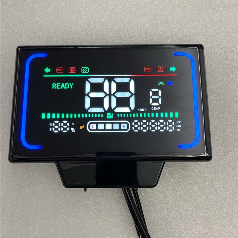 新蕾G5深远款数码仪表速度可外调铅锂C通用实时电压4860V72V通