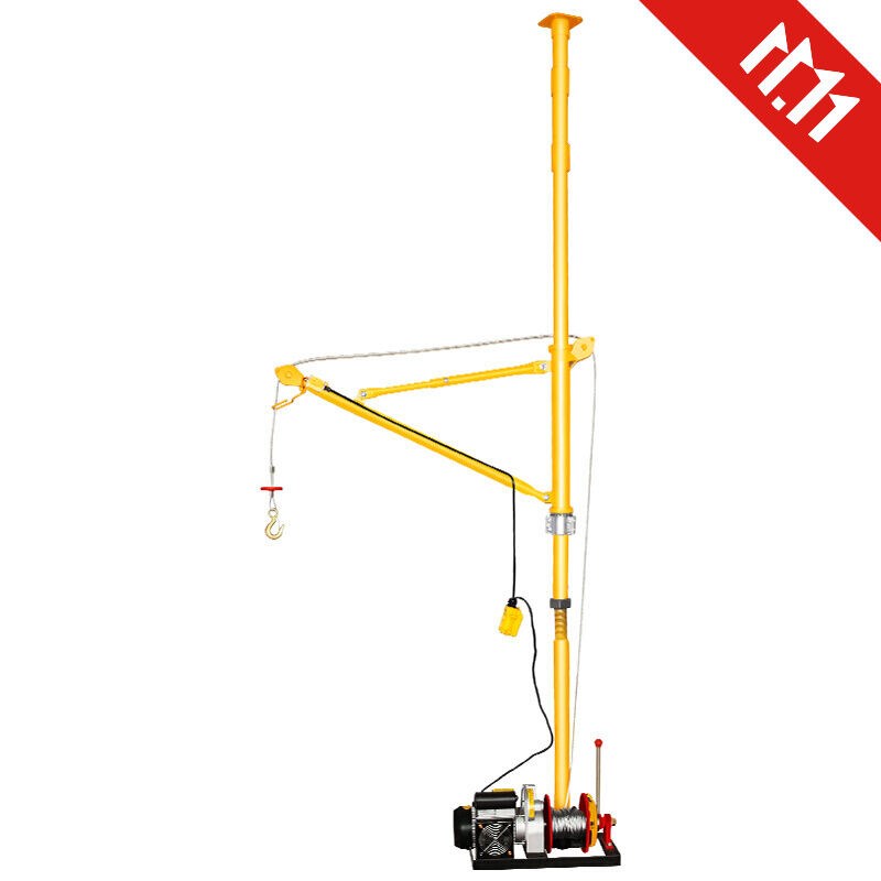 室内吊运机小吊机家用电r动起重提升机上料机建筑装修小型升降加