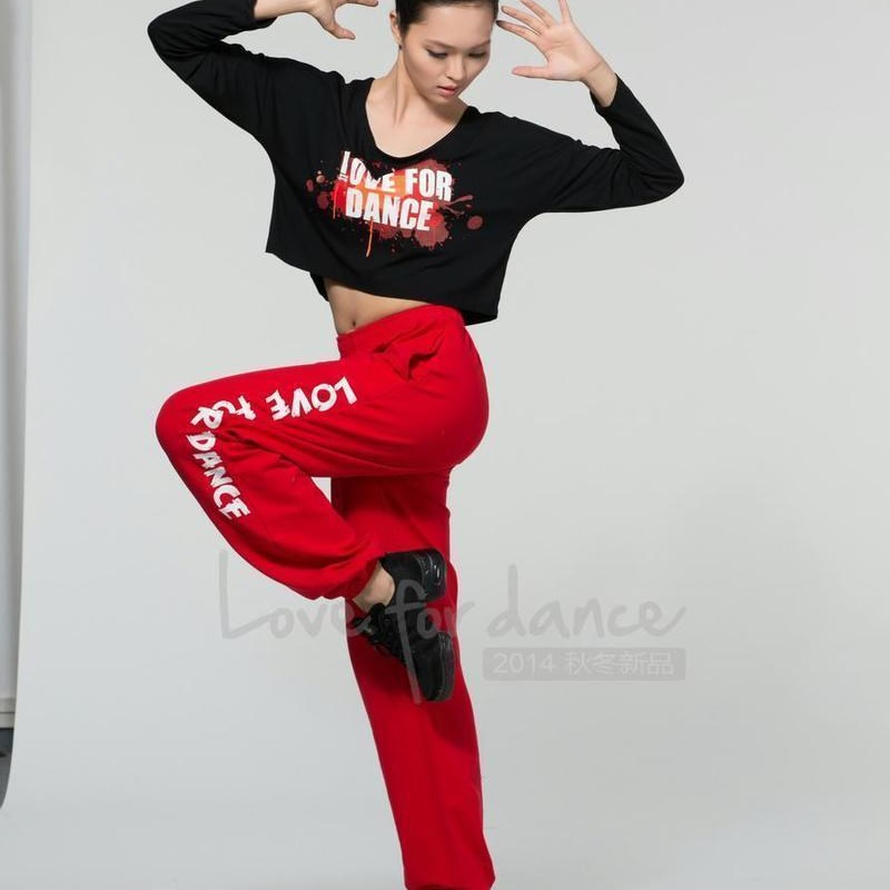 舞之恋hiphop嘻哈街舞jazz上衣舞裤广场舞蹈服时U尚鬼步舞运动套