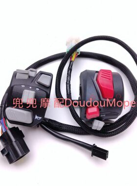 赛Q55450开关400喇叭大灯开关左右J赛开关D16组合带背-转向灯光0