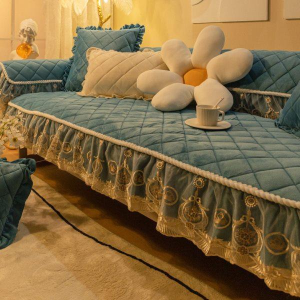 沙发垫四季通用皮防滑高档北欧加厚坐垫子冬季冬天水晶绒绒套罩巾,居家布艺,沙发垫,淘宝优惠券,粉丝福利购,淘宝优惠卷