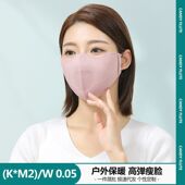女式 冬季 口罩立体显瘦面罩可水洗纯棉脸罩线防晒透气遮阳纯色