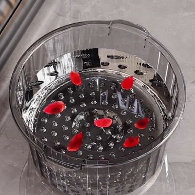 脚底按摩泡脚桶足浴店洗脚桶家用高透加厚pet大容量加高耐用盆桶