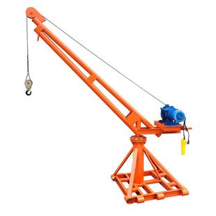 小型吊机提升机家用220V室外装修吊运机建筑电动葫芦吊粮机升降机