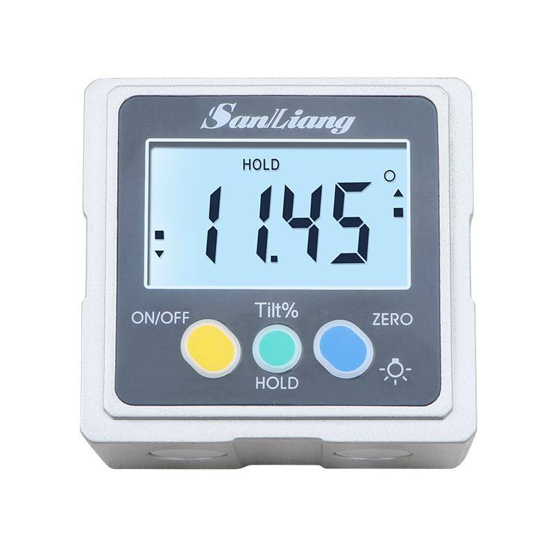 日本三量高精度数显倾角仪盒带磁角度仪水平仪电子角度尺角度规,五金/工具,水平仪,淘宝优惠券,粉丝福利购,淘宝优惠卷