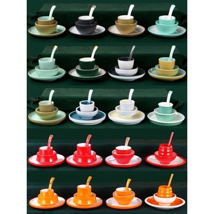 密胺火锅店摆台餐具四件套餐厅餐具套装商用酒店餐具摆台套装碗z^