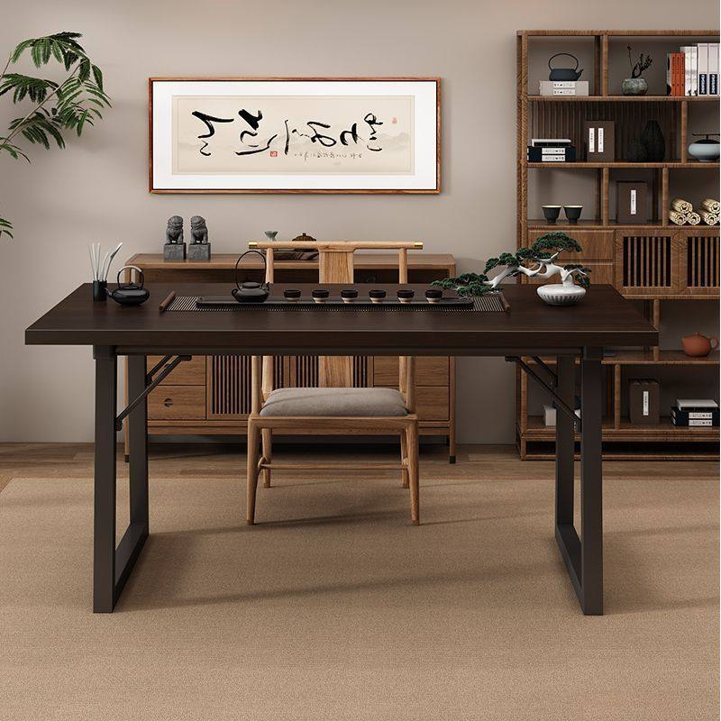 茶桌家用小茶台阳台大板茶桌新中式泡茶桌书法桌商用餐厅吃饭桌子,住宅家具,电脑桌,淘宝优惠券,粉丝福利购,淘宝优惠卷