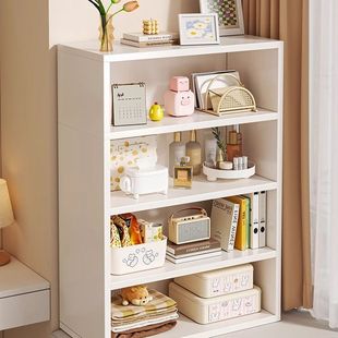 阳台飘窗上放的小书架储物柜窗台收纳柜子墙边置物柜落地书柜