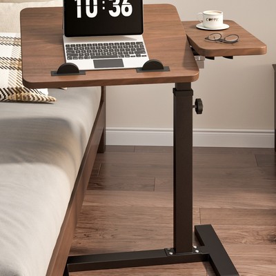 床边桌子可移动升降桌子电脑桌可调节小桌子客厅家用卧室折叠书桌