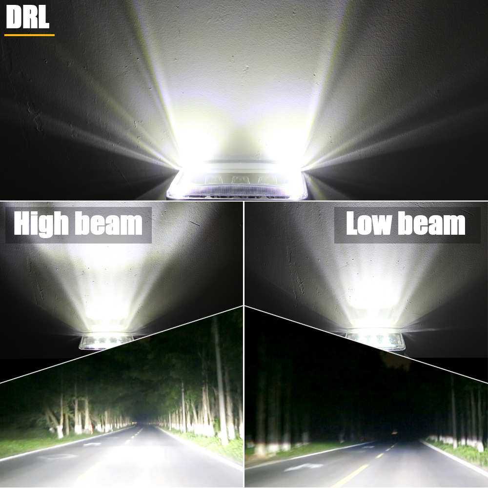 适用5x7寸牧马人大灯方灯5寸方形汽车车头灯越野车汽车led大灯,鲜花速递/花卉仿真/绿植园艺,其它园艺用品,淘宝优惠券,粉丝福利购,淘宝优惠卷