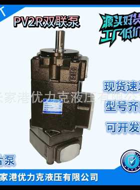 双联叶片泵PV2R11-10-17-F PV2R11-10-19-F PV2R11-10-23-F高压泵