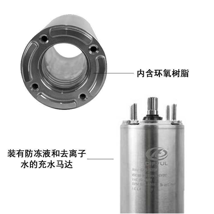 太阳能抽水泵系统交流电水泵光伏高扬程的直流抽水泵水冷水泵