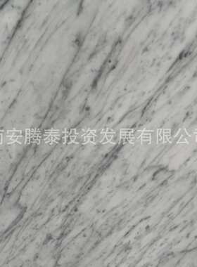 天然意大利卡拉拉白大理石台面Carrara white marble石材