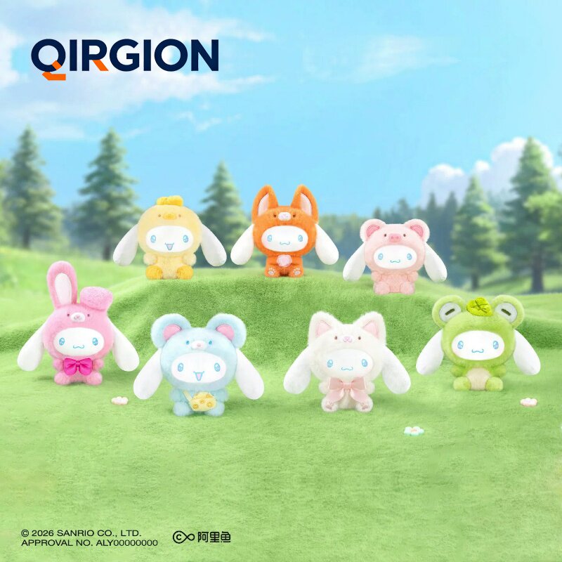 大耳狗动物派对系列搪胶毛绒盲盒图片