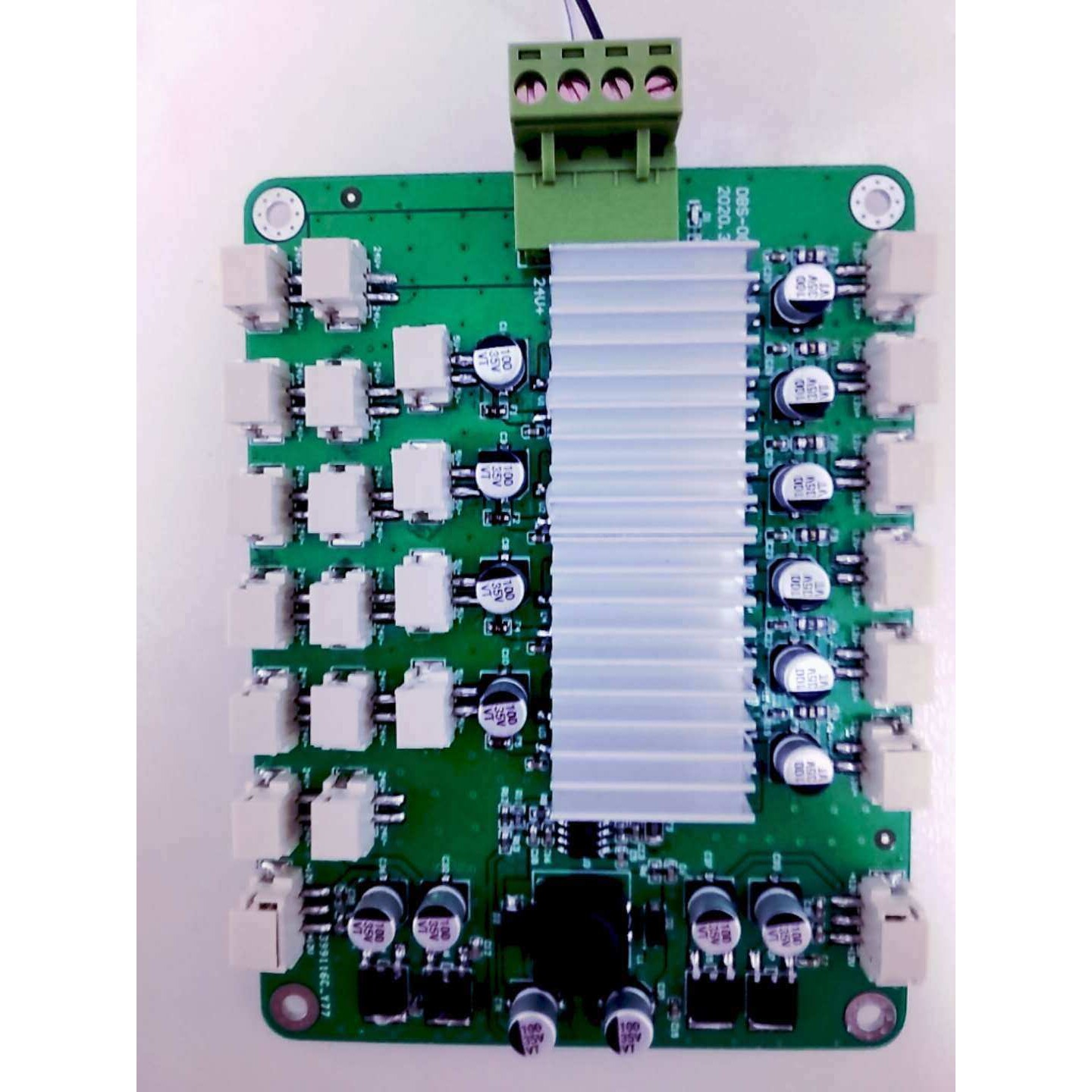 24V直流DC-DC电源转接板DC24/V12V/5V/+-10V多路电源输出
