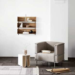 北欧简约现代不锈钢沙发小户型客厅设计师创意轻奢三人位布艺沙发