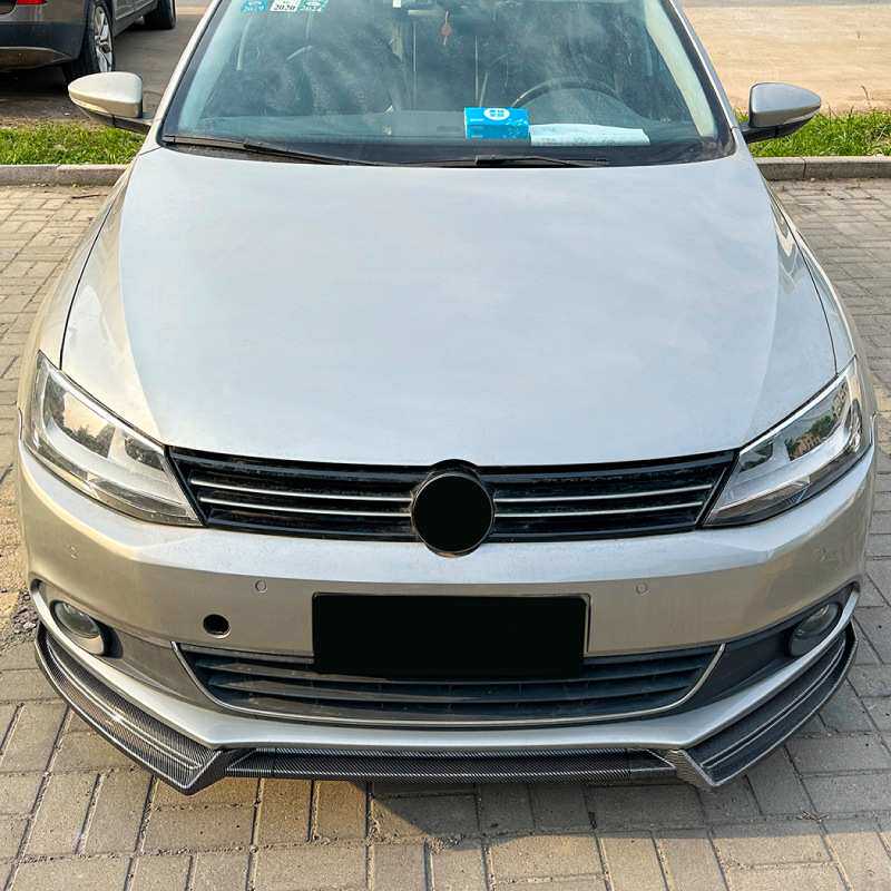 适用大众速腾Jetta MK6 2011-14前唇前铲前杠扰流板跨境改装配件