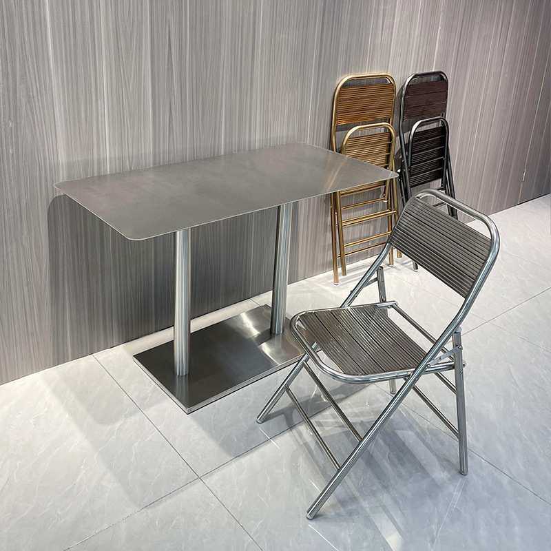 网红工业风商用不锈钢长方形餐厅桌咖啡厅奶茶甜品店满板折叠椅子,玩具/童车/益智/积木/模型,其它,淘宝优惠券,粉丝福利购,淘宝优惠卷