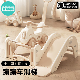 宝宝摇马蹦蹦车儿童木马多功能防摔婴儿溜溜车摇摇蹦床1周岁礼物